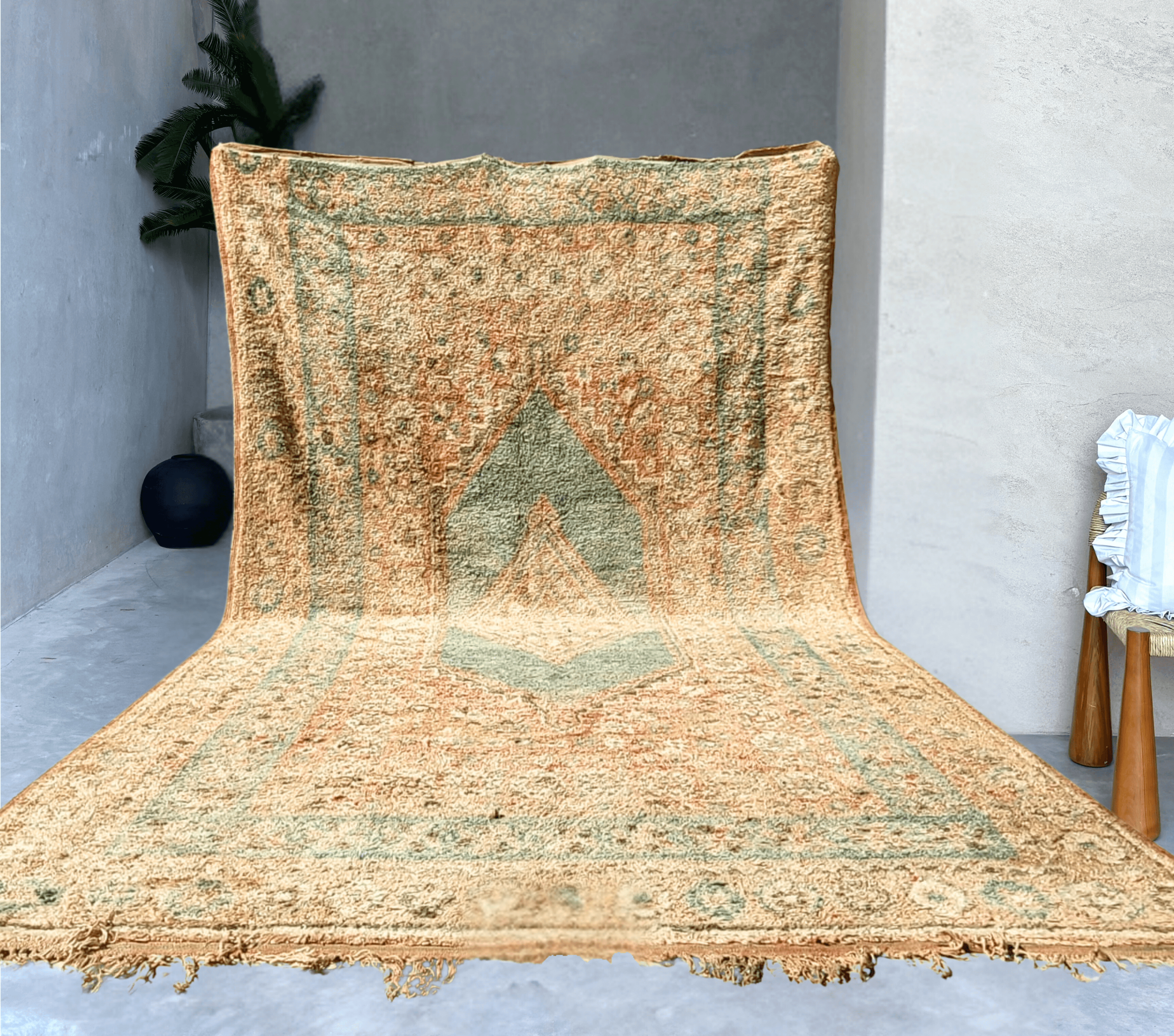 Moroccan Vintage Rug | Handmade Rug | Aztec House