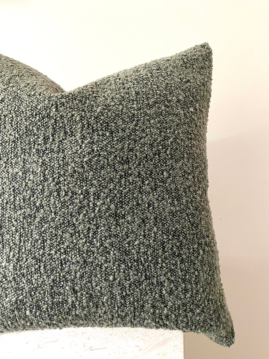 Boucle cushion | Forest