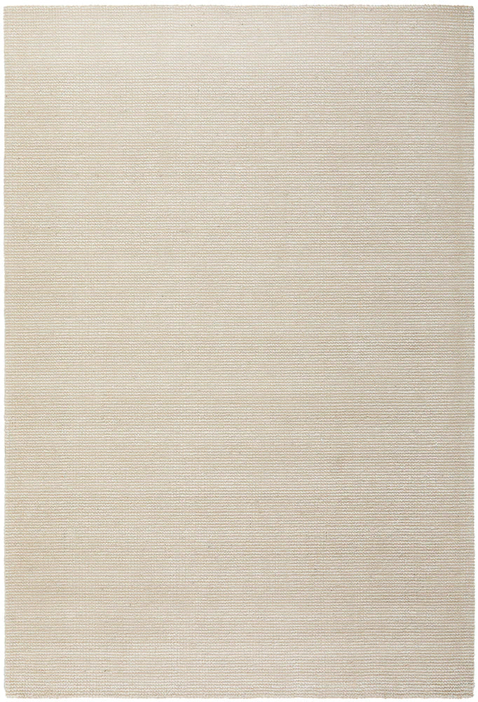 Allure Ivory Rug Hand | Loomed Rayon & Cotton Rug | 9mm Pile Height, Modern Design, Easy to Vacuum
