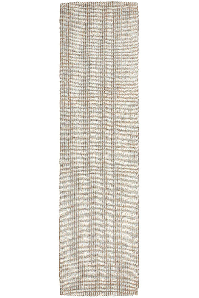Arabella Natural Runner | Wool & Jute