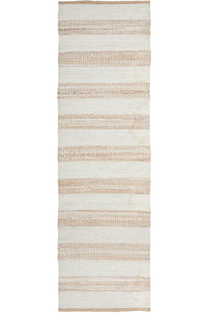 Noosa Natural & White Runner
