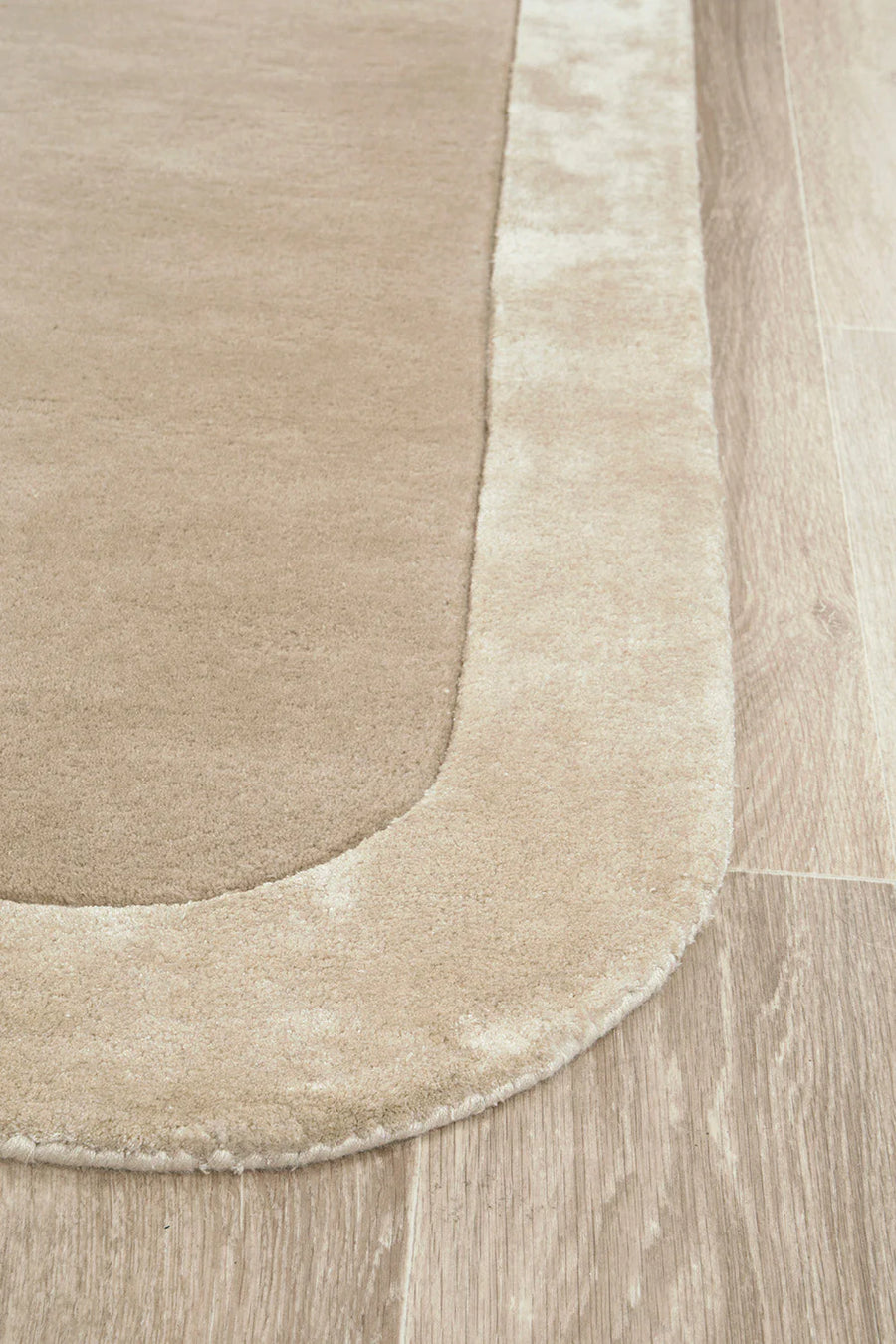 Hugo Husk Hand-Tufted Wool & Viscose Rug