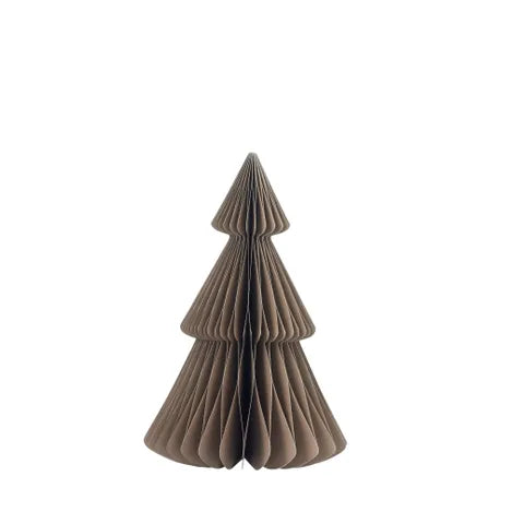 3 Tier Christmas Tree Paper - Brown