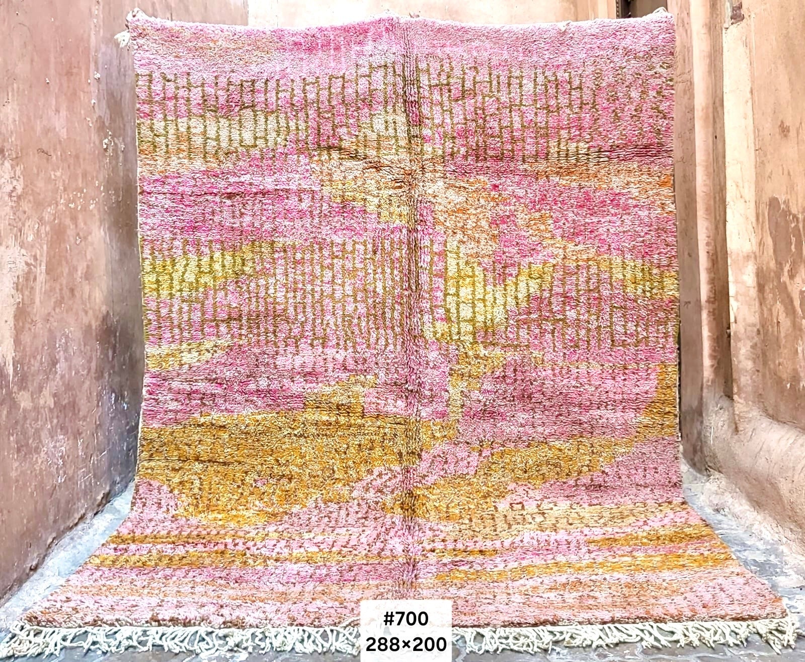 Aztec House | Moroccan rug in Pink tones | Vintage rugs Australia