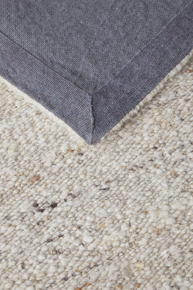Elm Pepper Rug | 100% wool