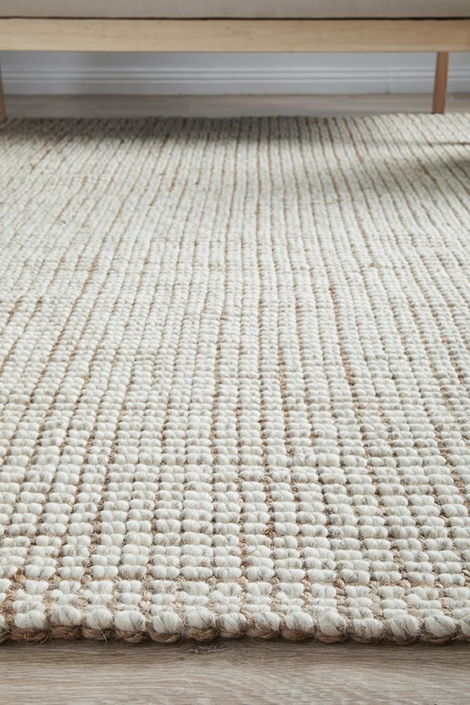 Arabella Hand-Loomed Wool & Jute Rug