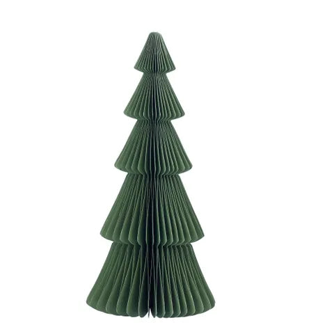 5 Tier Christmas Tree Paper - Green 14 x 31cm