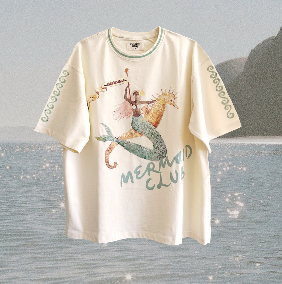 Mermaid Club Slouchy Tee - Adults