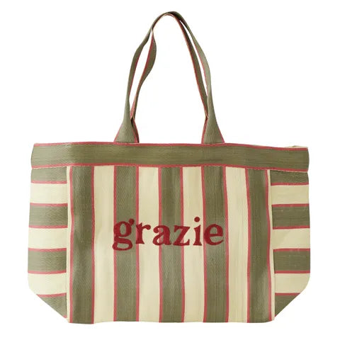 Grazie Recycled Large Tote 56x16x34cm