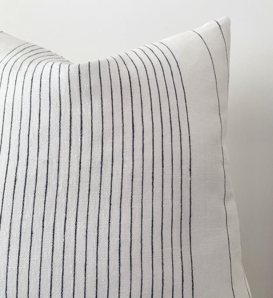 Nautical Linen cushion cover | Seconds