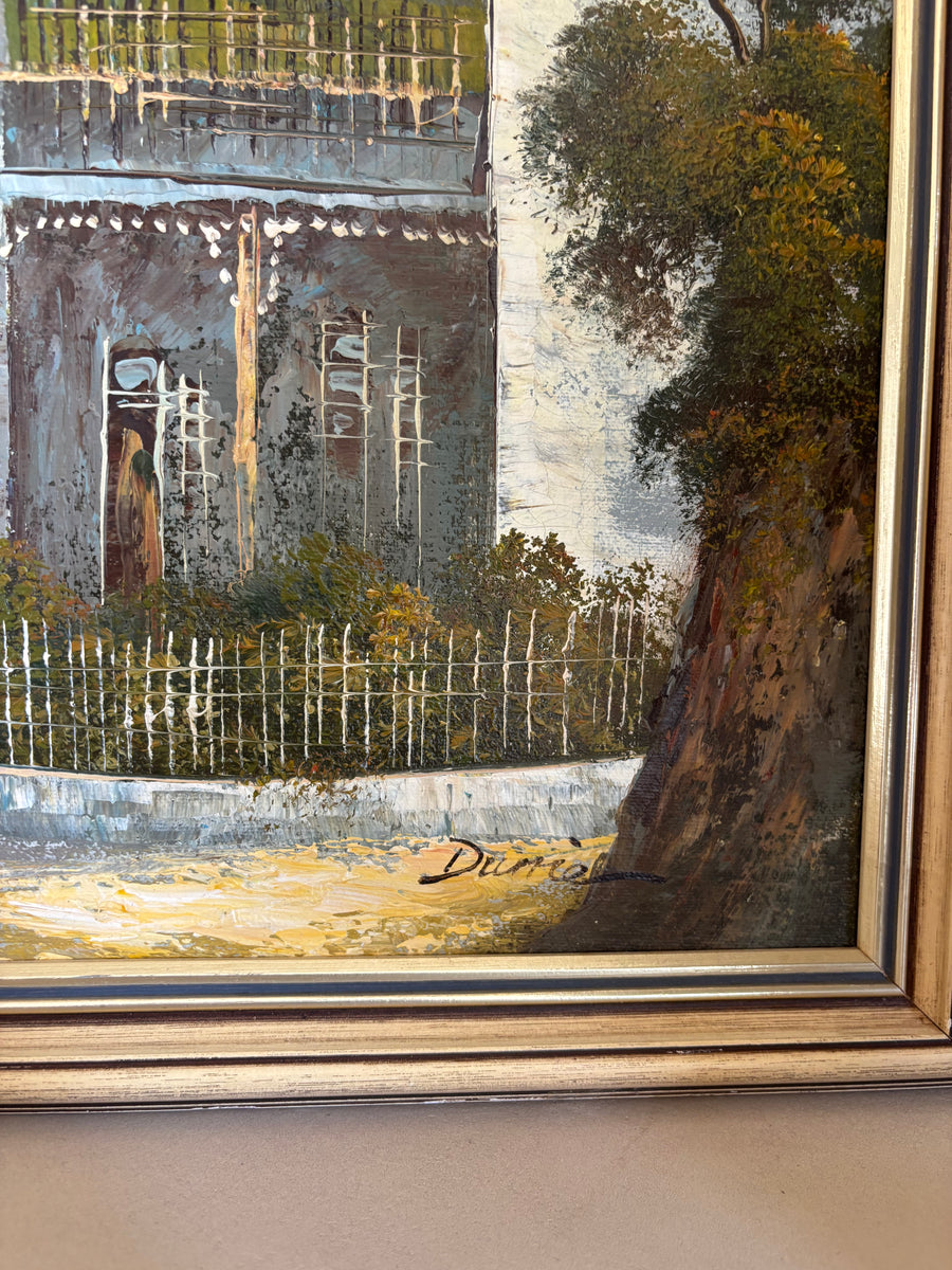 Oil Painting | Terrace Houses | Durrie