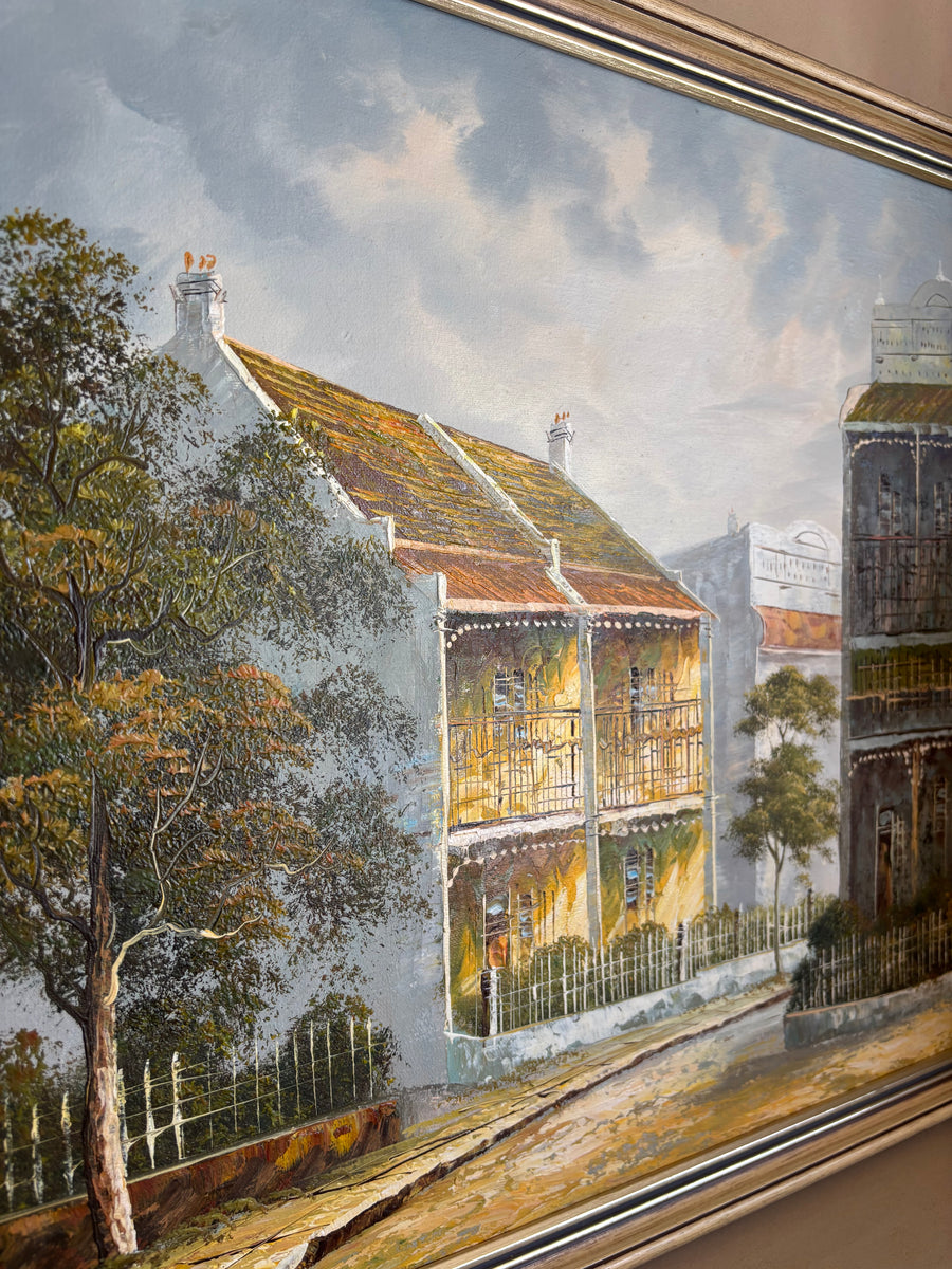 Oil Painting | Terrace Houses | Durrie