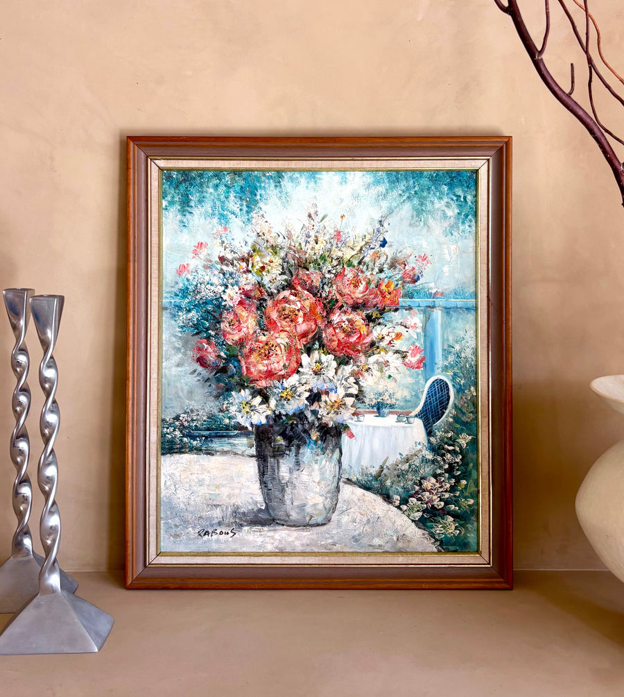 Original artwork by Xavier Rabous | Still Life of Flowers