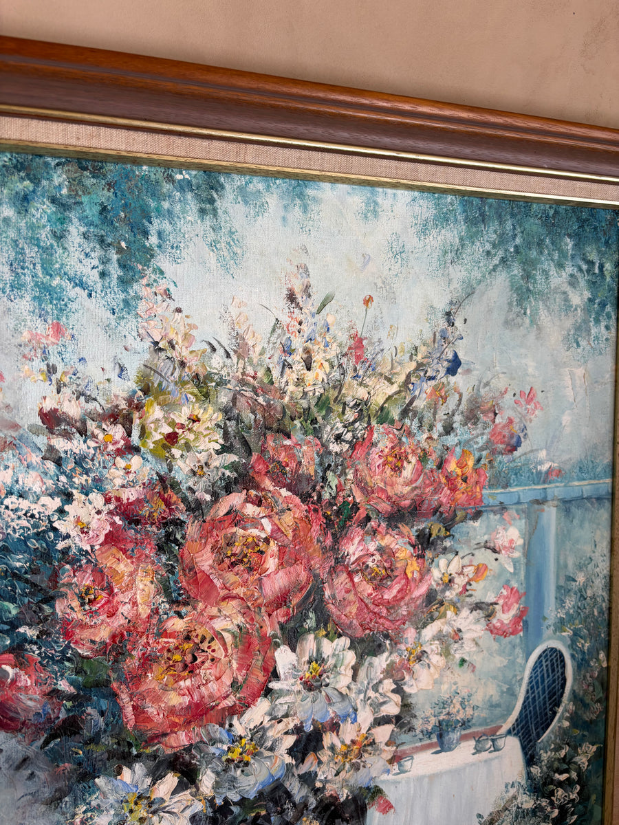 Original artwork by Xavier Rabous | Still Life of Flowers