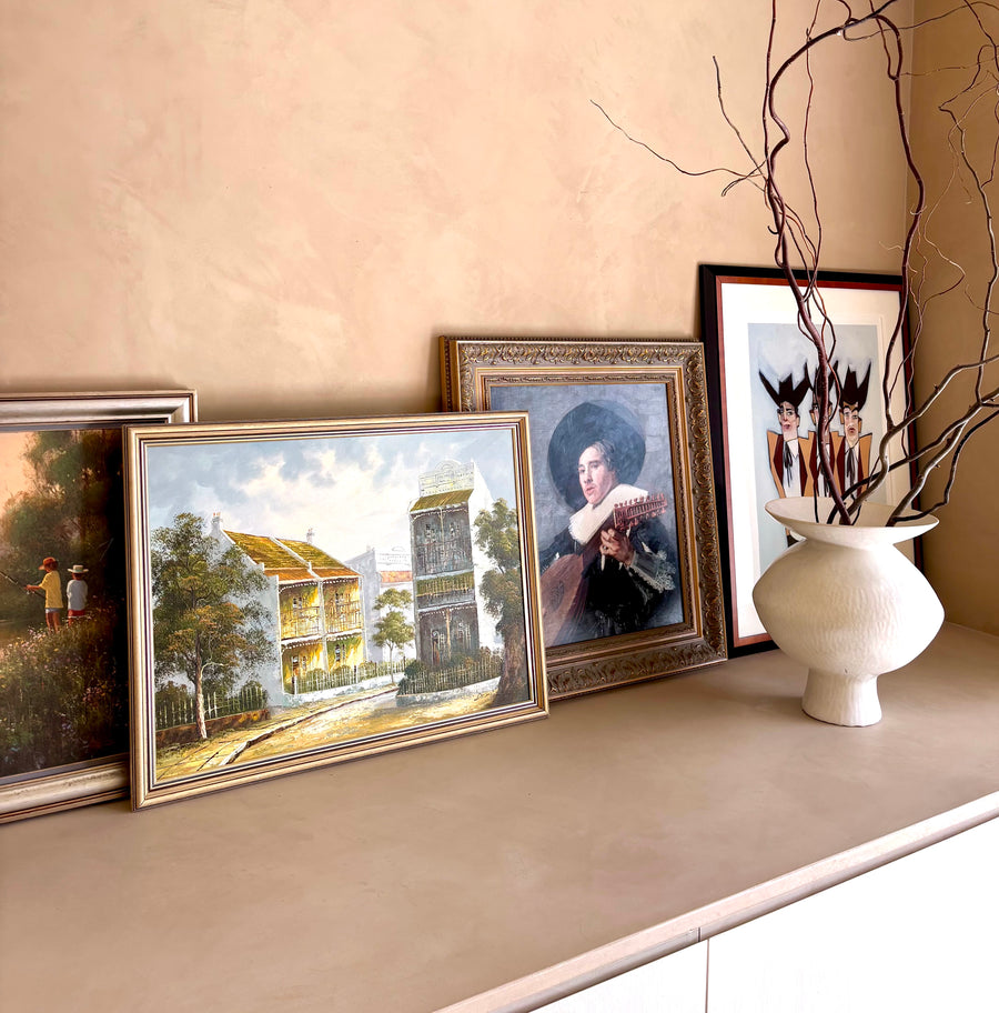 Oil Painting | Terrace Houses | Durrie