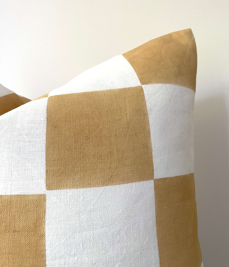 checkered cushion biscuit
