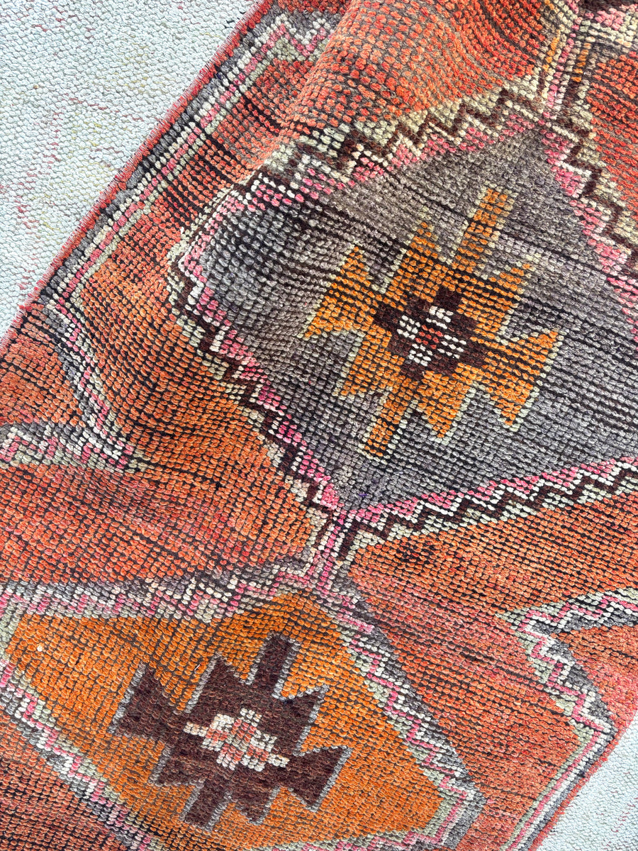 Dusty Rose Turkish Runner