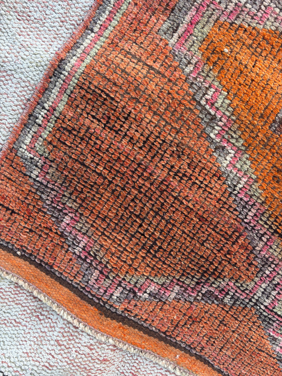 Dusty Rose Turkish Runner