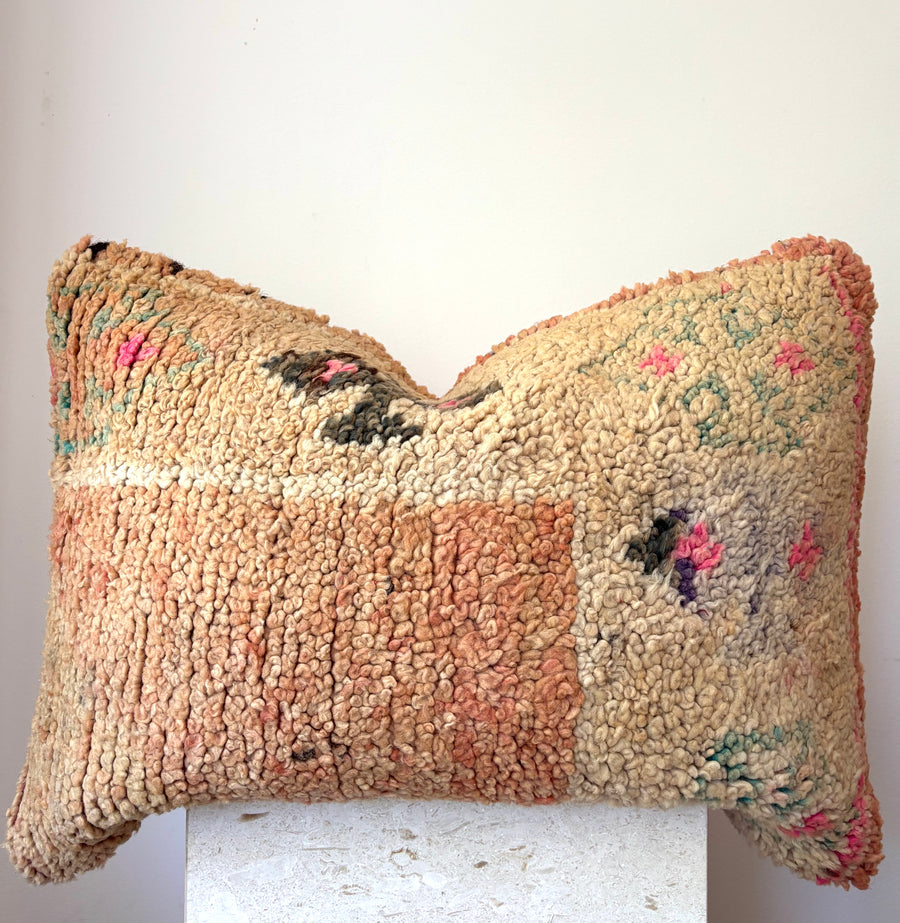 Soft Apricot | Vintage Cushion