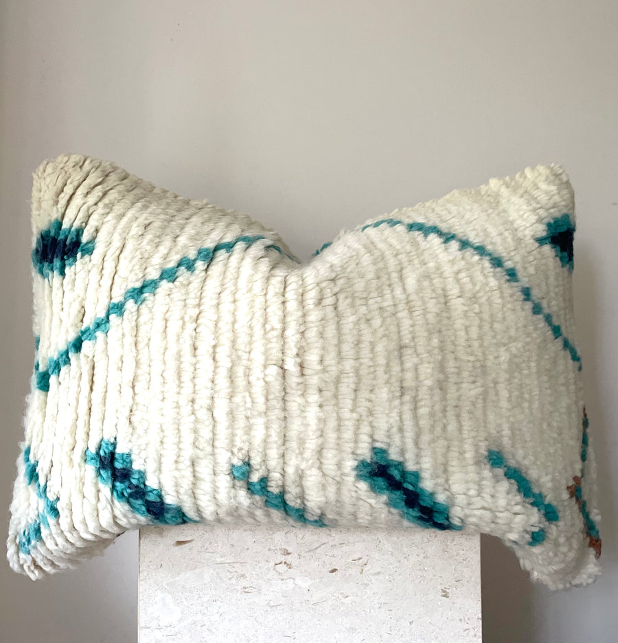 Blue Lagoon | Vintage cushion