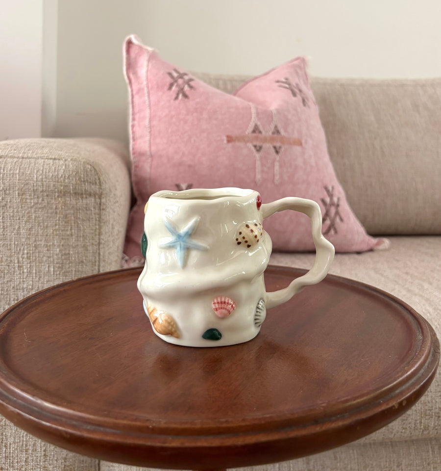 Tasses à café peintes à la main Hearts | Pré-commander