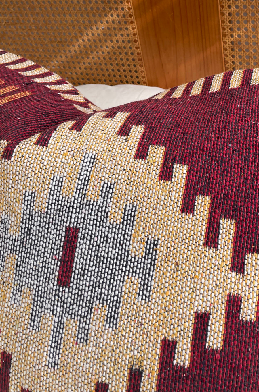 Burgundy | Kilim cushion