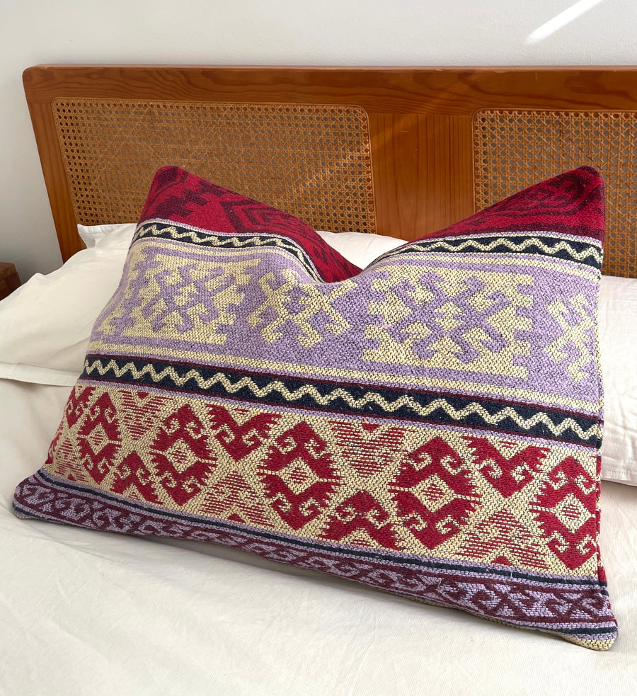 Lavender | Kilim cushion