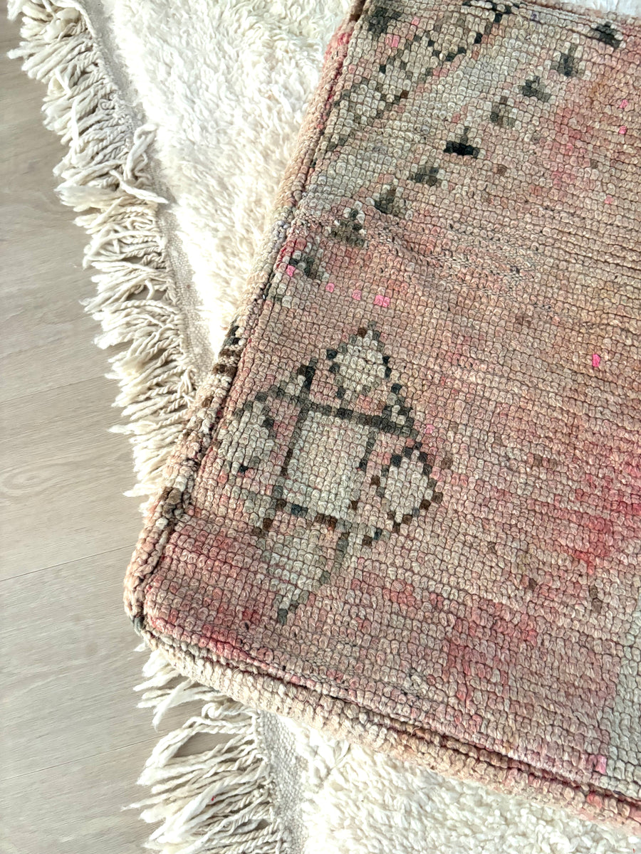 Blush Neutrals | Moroccan floor cushion