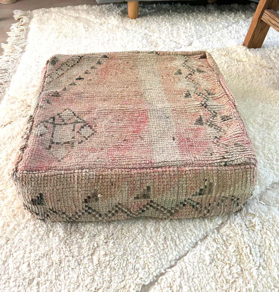 Blush Neutrals | Moroccan floor cushion