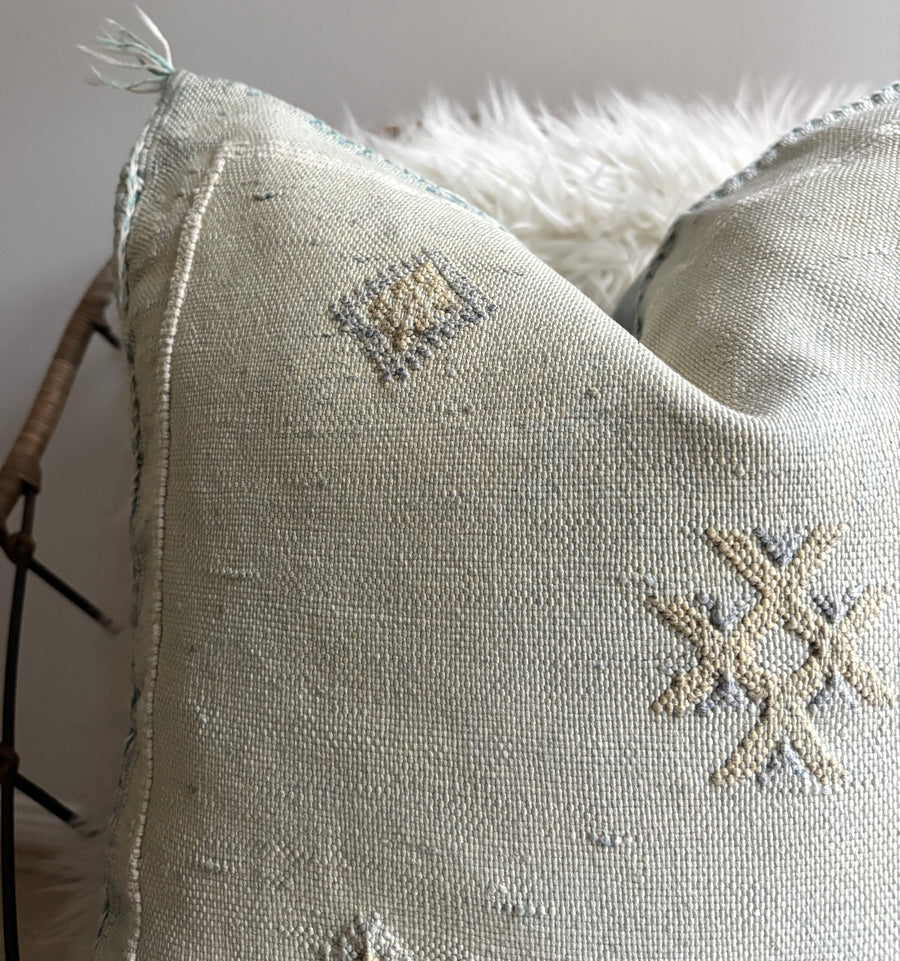 Pale Blue cactus silk
