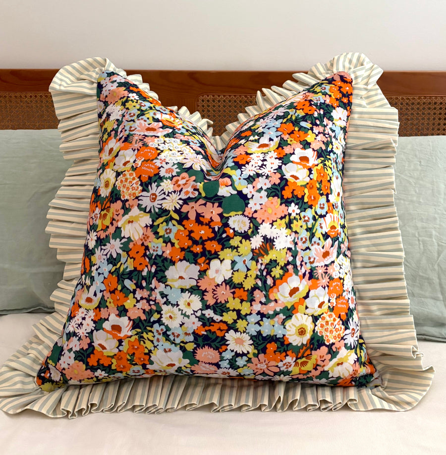 Poppy cushion