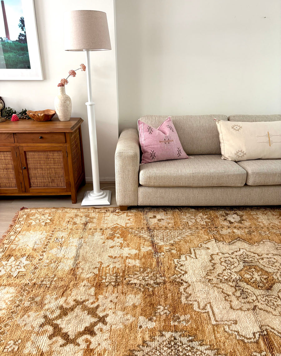 Moroccan Caramel | Vintage rug