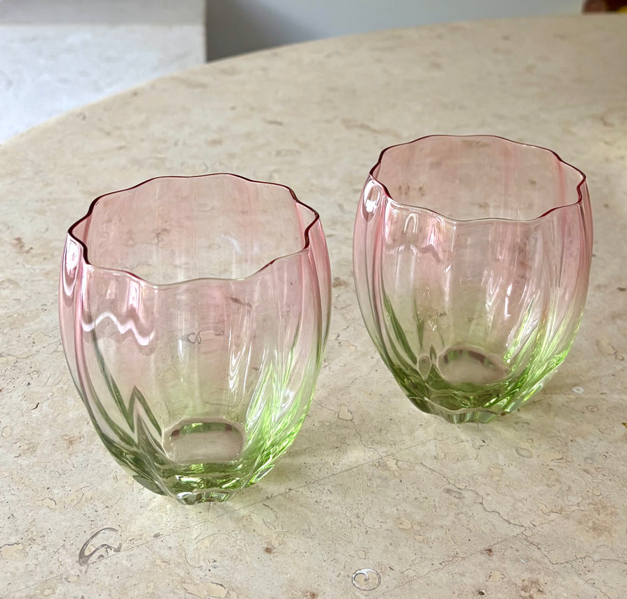 Lottie Tulip Glasses S/2