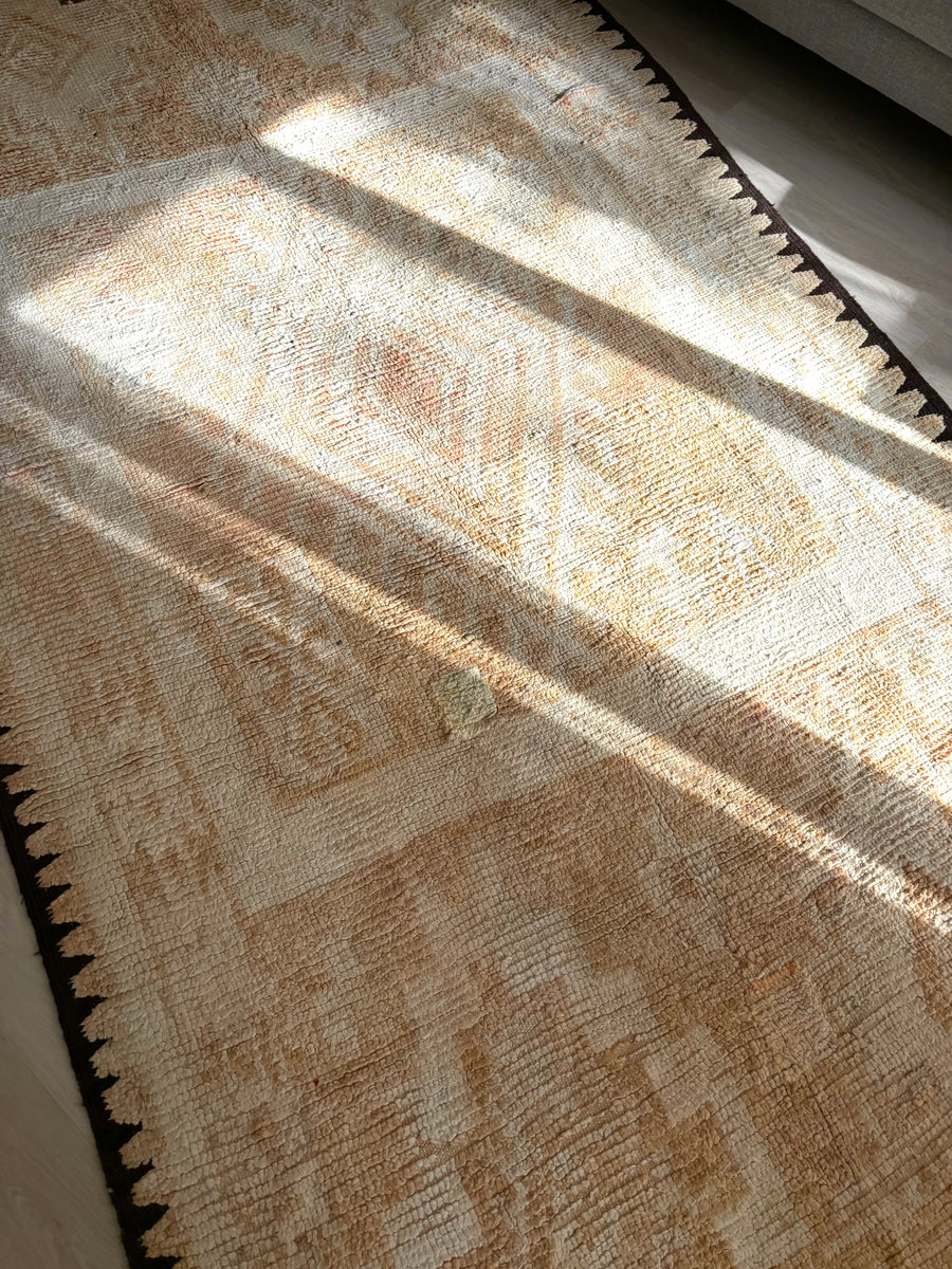 Desert Neutrals | Moroccan vintage rug | In Stock