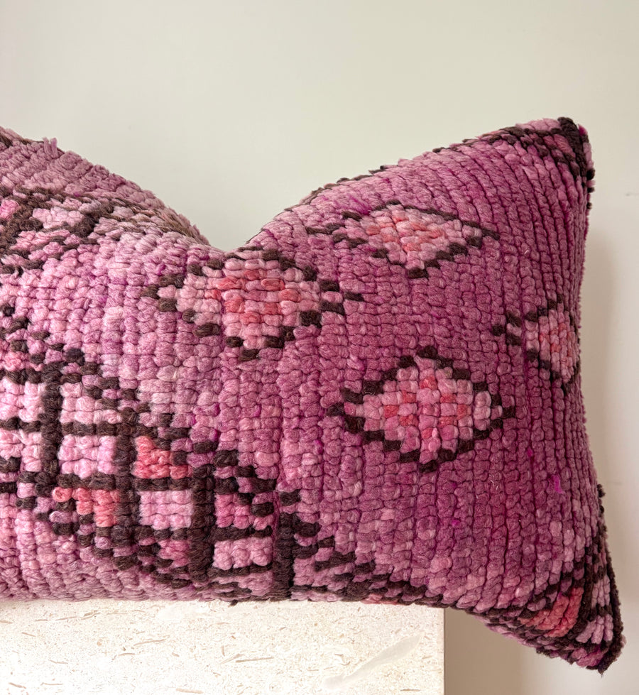 Moroccan Violet | Vintage cushion
