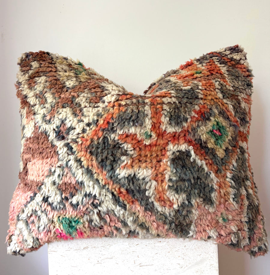 Moroccan Fuzz | Vintage cushion