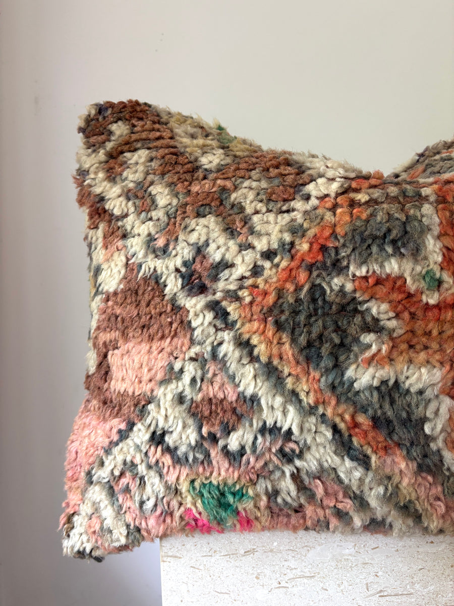 Moroccan Fuzz | Vintage cushion