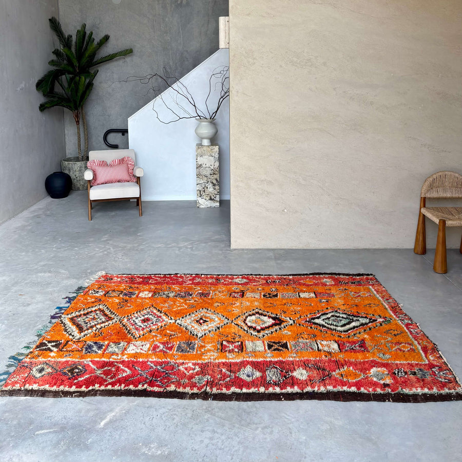 Moroccan vintage rug