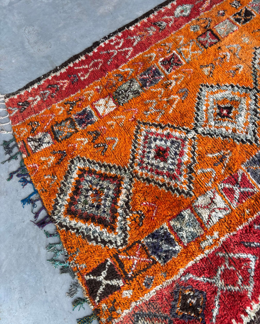 Aztec Rug Original Aztec House | Moroccan rug in Sand tones | Vintage rugs Australia