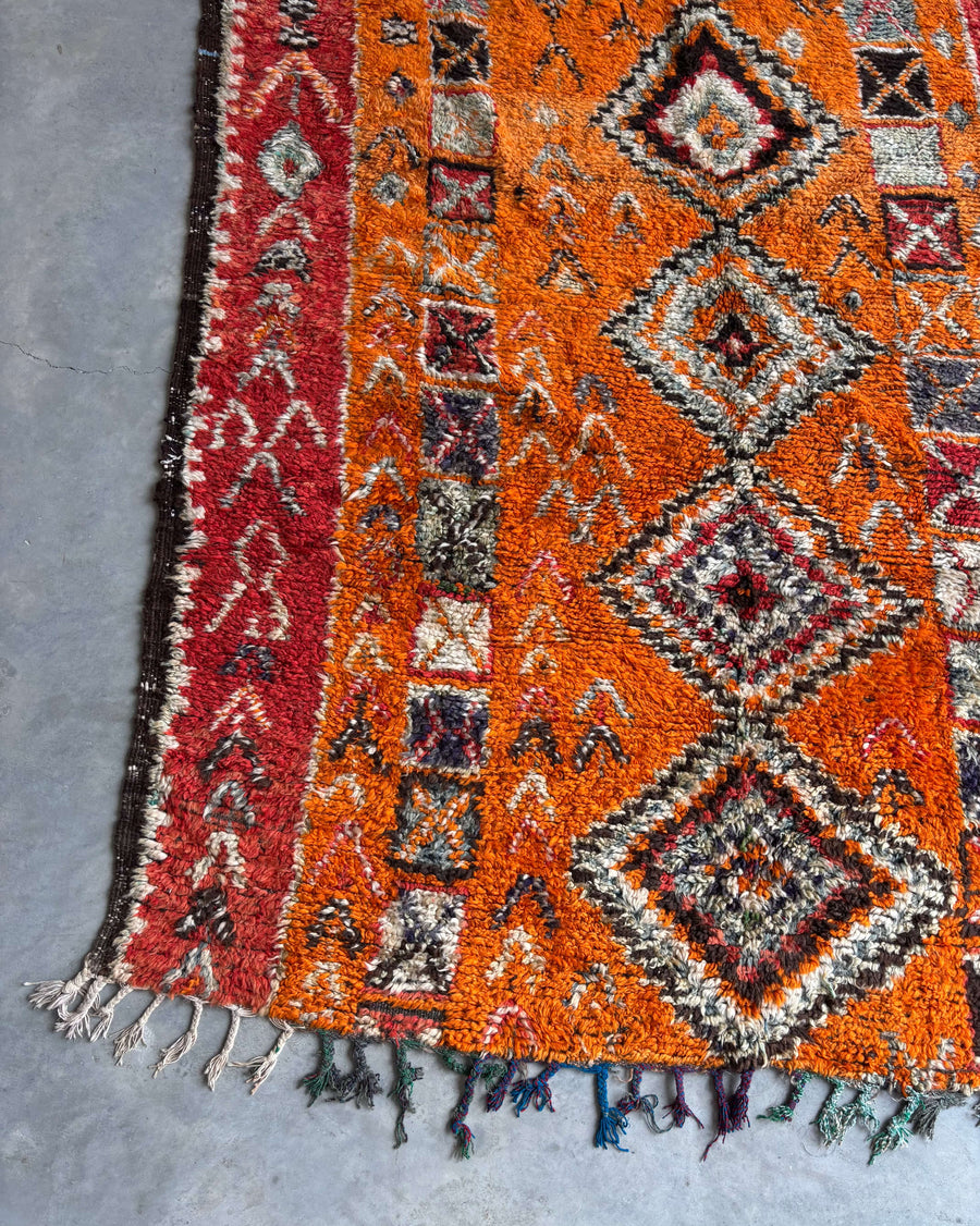 Moroccan vintage rug