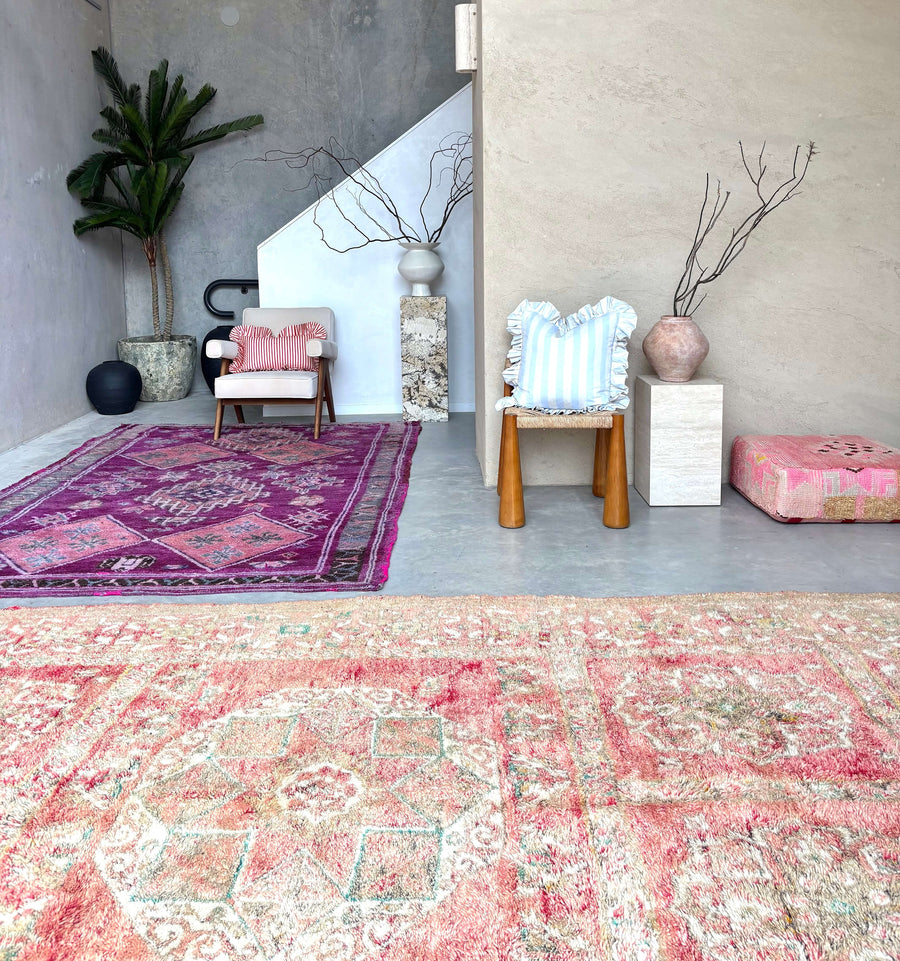 Moroccan vintage rug