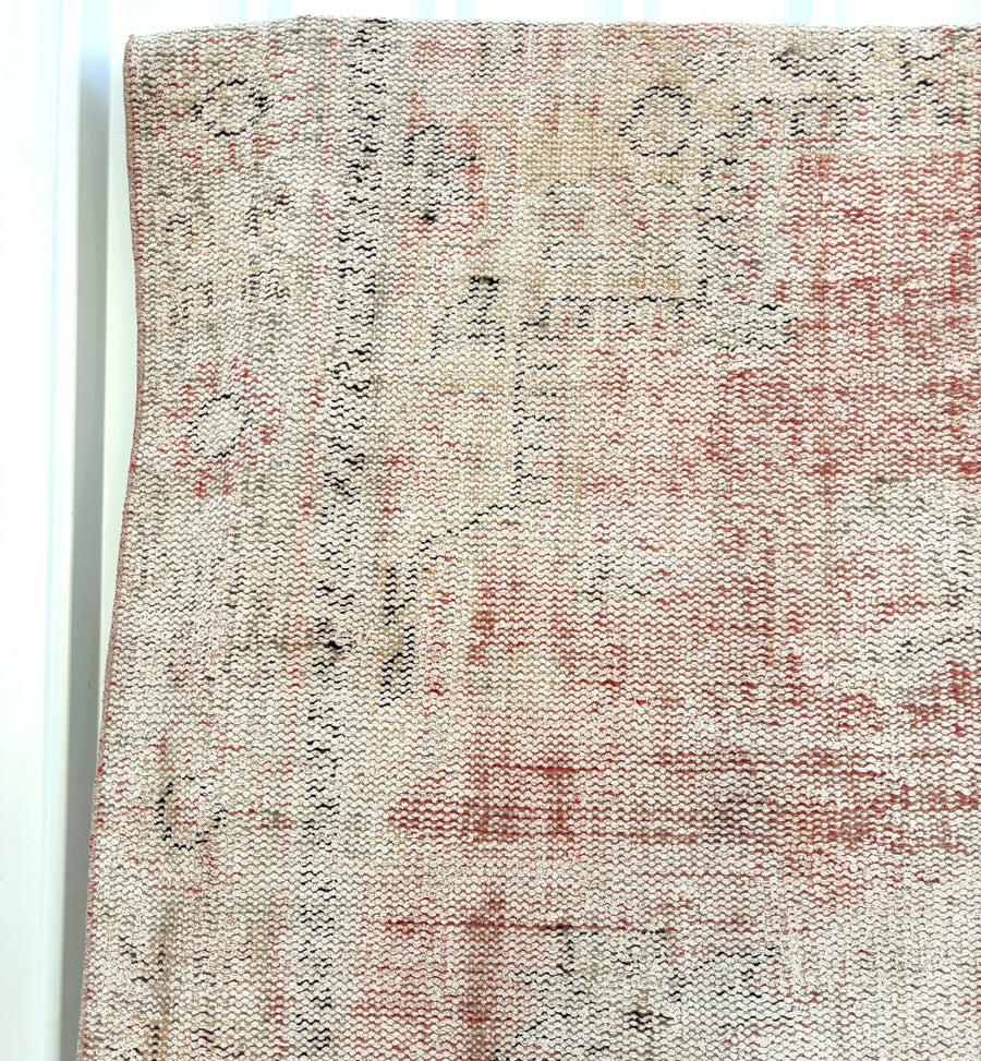 Distressed Peach | Vintage Rug