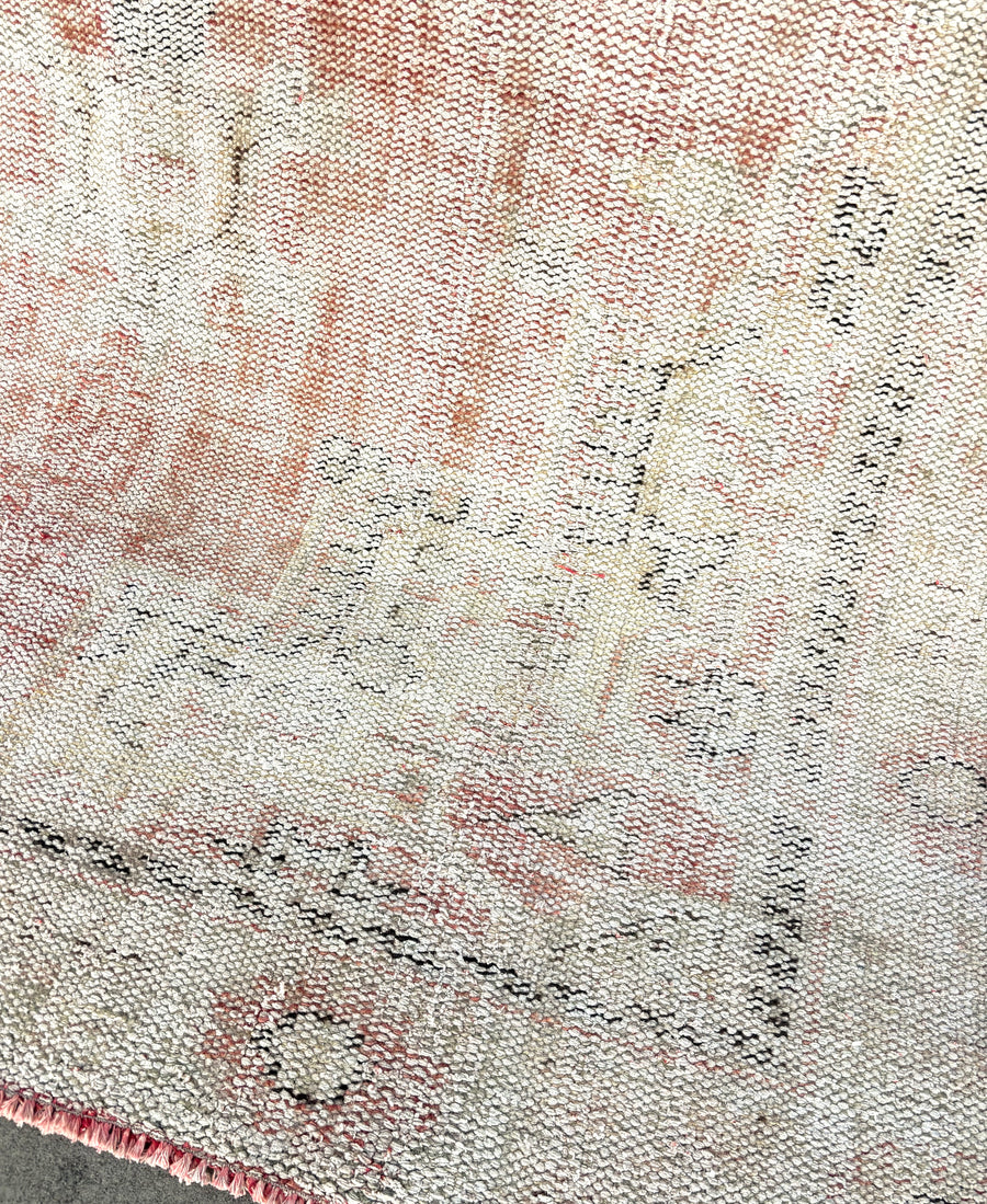 Distressed Peach | Vintage Rug
