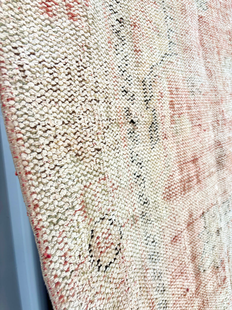 Distressed Peach | Vintage Rug