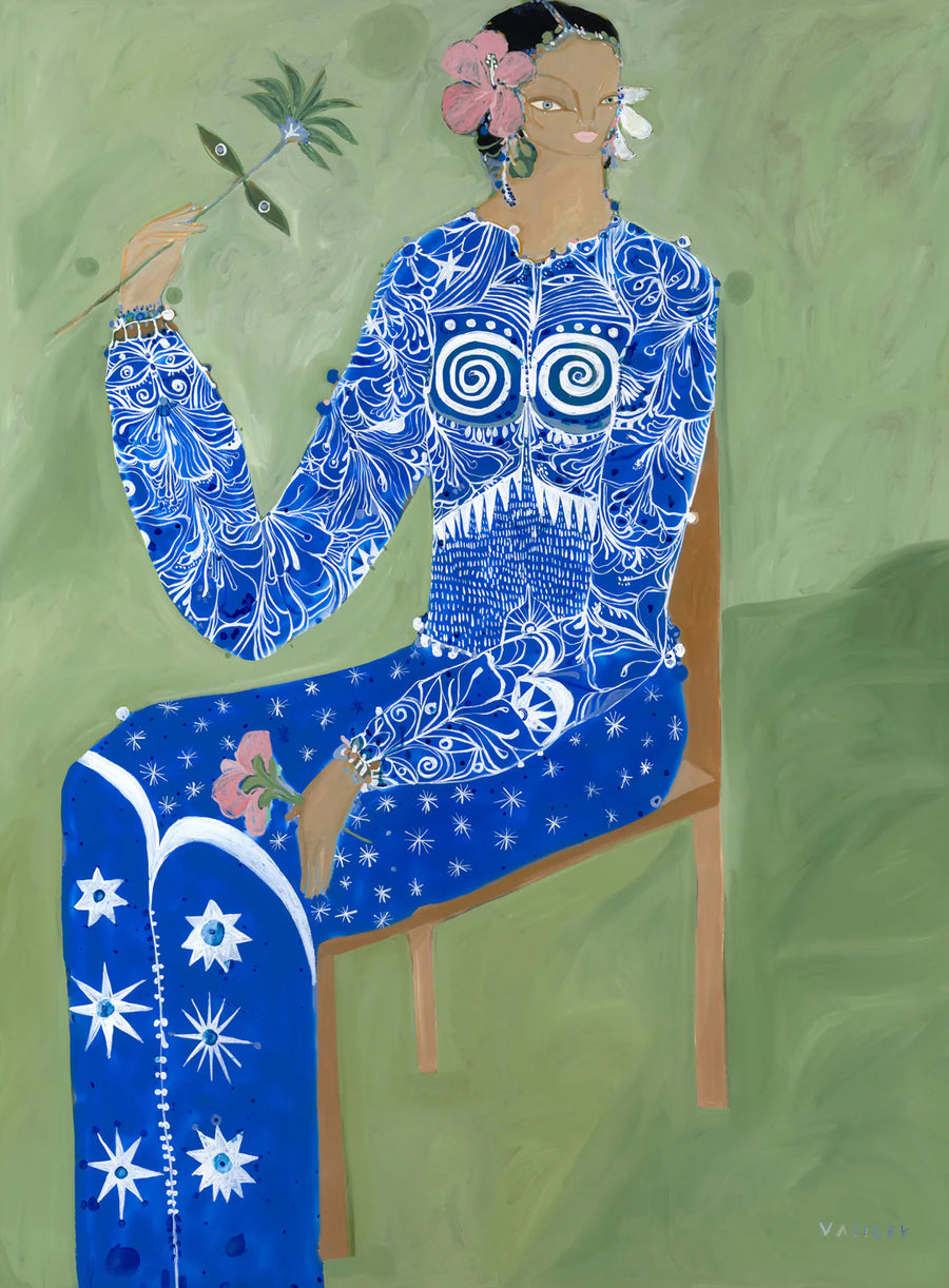 Œuvre d’art limitée The Blue Chair | Jai Vasicek