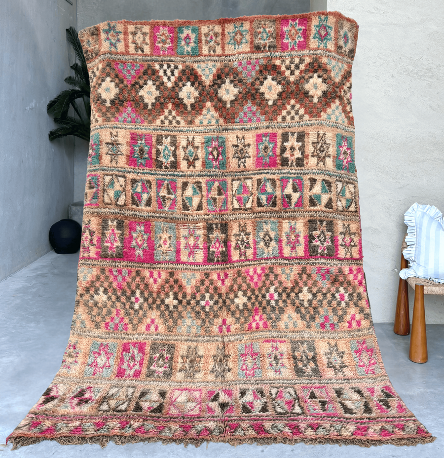 Moroccan Souk | Large Vintage rug