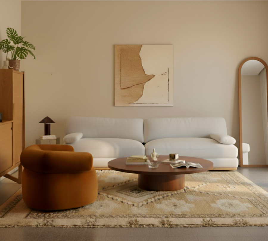 Moroccan Dunes | Vintage rug