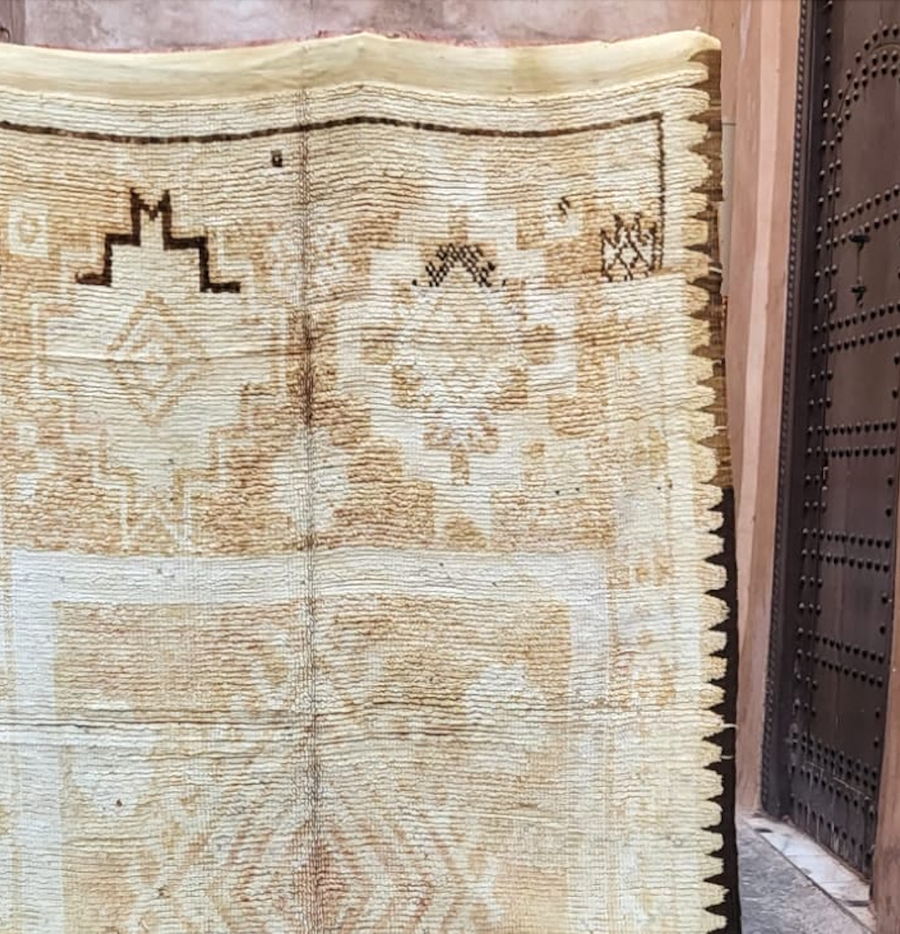 vintage Moroccan rug