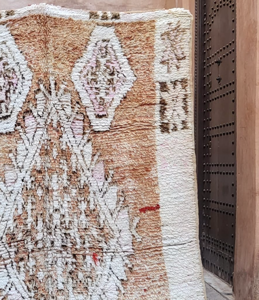 Arenas bereberes | alfombra vintage marroquí 