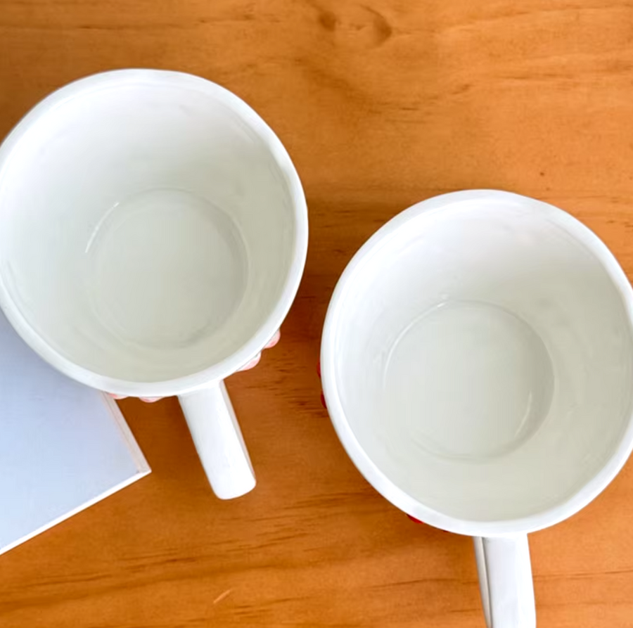 Tazas de café pintadas a mano | Hacer un pedido